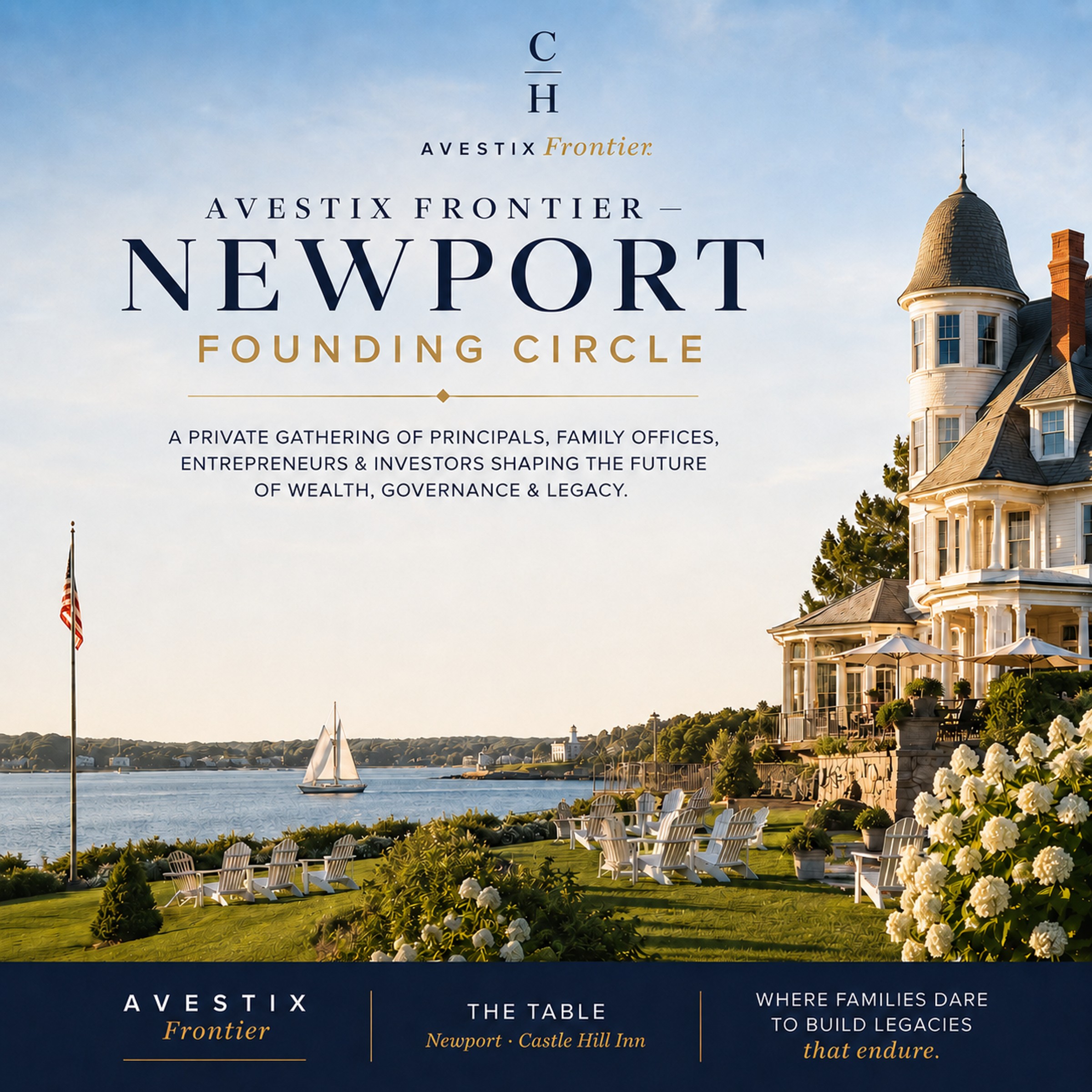 Castle Hill Inn, Newport, venue for The First Inclusive Dinner