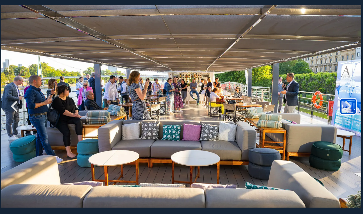 A bespoke Avestix Frontier gathering space