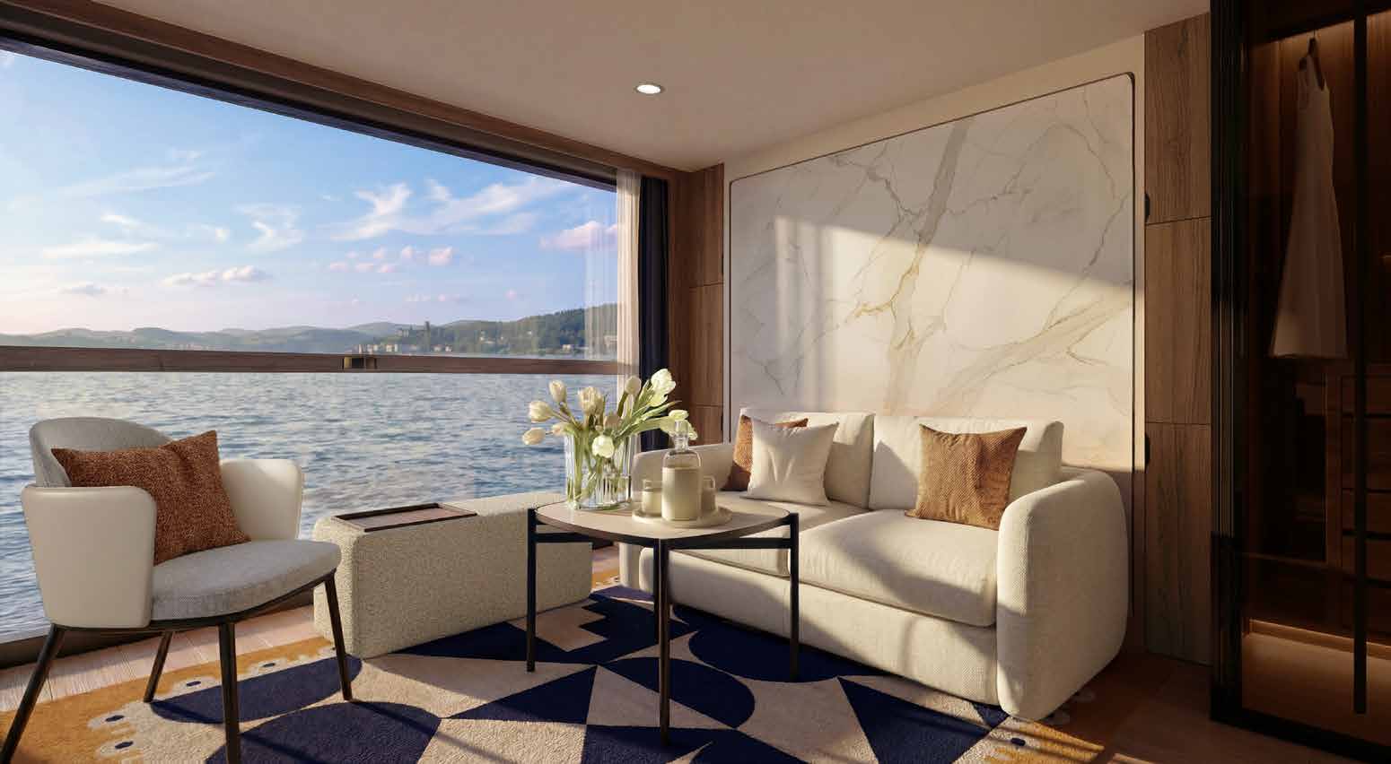 Suite sitting room